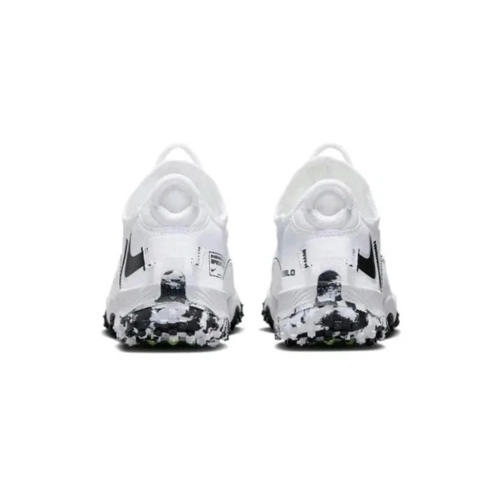 Nike Future Field Kids Training Shoes White Black Volt DJ6949-103 Size 4.5Y